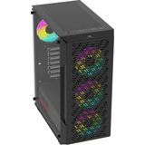 Powerboost PB-P801AB 650W 80+ Bronze USB 3.0, Atx Mesh, Argb Fan Siyah Kasa
