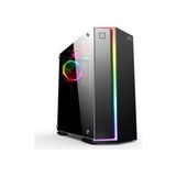 Powerboost Powersız VK-G3906S Gaming Mid-Tower Pc Kasası - Siyah - Beyaz