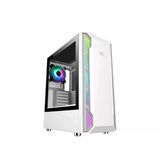 Powerboost Vk-G3701w Atx Usb3.0 Mesh Argb Fan Strıp Beyaz (Psu Yok) Gamıng Kasa