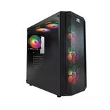 Powerboost X58rgb Atx 6X Rgb 80+ Siyah 650W Gamıng Kasa