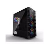 Powerboost X59rgb-650W 80+ Usb 3.0 Tempered Glass 6 X Rgb Fanlı Gaming Kasa (Jbst-X59rgb-650) (Kdo)