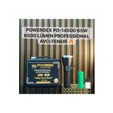 powerdex Pd-14500 65w 6500 Lümen Profesyonel Avcı Feneri Güçlü El Feneri Uzun menzilli el feneri