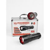 Powerdex PD-15200 50W 5000 Lümen Profesyonel Şarj Edilebilir El Feneri - 0 - Siyah - 1 W