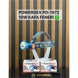 Powerdex PD-1972 Profesyonel Kafa Lambası | 10W – 1000 Lümen – 1200 Mah – Nokta LED Teknolojisi – Type-C Şarjlı - Turuncu - Mavi - 10 W
