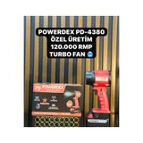 powerdex Pd-4380 Turbo Fan Premium 120000Rpm Akülü Hava Yaprak Toz Su Üfleme Makinesi
