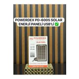 Powerdex PD-6005 9V 3.5W mAh Güneş Paneli