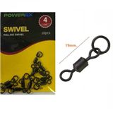 Powerex Rolling Swivel Halkalı Fırdöndü No:4 (10 Adet)