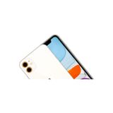 Powerfox Iphone 11/12/12 Mini Uyumlu Fosforlu Kamera Lens Koruyucu(2'Li Set) Turuncu