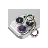 Powerfox Iphone 12 Pro Max Uyumlu Alüminyum Alaşım Işıldayan Sim Kamera Lens Koruyucu 3'Lü Set