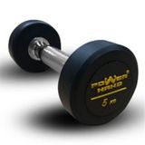 Powerhand 5 kg Profesyonel Kauçuk Kaplı Olimpik Dumbell
