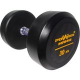 Powerhand Kauçuk Kaplı Olimpik Dambıl (Dumbell) - 30 kg