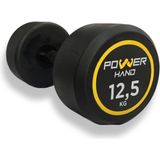 Powerhand Pro Black Series Dambıl 1 Adet - Profesyoneller İçin Dumbell 12,5 KG