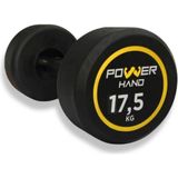 Powerhand Pro Black Series Dambıl 1 Adet - Profesyoneller Için Dumbell 17,5 kg