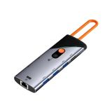 PowerHub 8X USB-C Çoklayıcı – 4K@60Hz, 1000Mbps LAN, 3x USB 3.0, 90W Hızlı Şarj