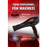 POWERKİNG 2500 WTTProfesyonel Fön Makinesi Kuaförlerin Tercihi 2Yıl Garanti İyonik Saç şekillendirici Hairdrey
