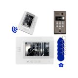Powermaster 1 Daire 7 Nfc - Parmak İzi Girişli Görüntülü Diafon Kapı Zili Interkom Akıllı Ev Güvenliği Sistemi 773tp