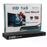 Powermaster 1 Giriş 8 Çıkış Port 1080P Fhd Hdmı Dağıtıcı