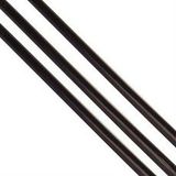 Powermaster 12 mm 30 cm Kalın Siyah Silikon