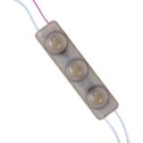 Powermaster 12 Volt 1.5 Watt Soğuk Beyaz Yanıp Sönen Parlak Tek Renk 6916 - 2835 69 x 16 mm IP65 160 Derece Modül LED - Çok Renkli