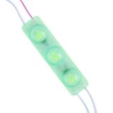 Powermaster 12 Volt 1.5 Watt Yesil Yanip Sonen Parlak Tek Renk 2835 69 X 16 Mm Lumen 160 Derece Mercekli Modul Led