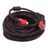 Powermaster 15 Metre HDMI Kablo Örgülü Dayanıklı Tasarım 5Gbps Veri Transfer Hızı