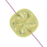 PowerMaster (20 Adet) PM-14700 12 Volt 3 Watt Sarı Yanıp Sönen Çakar 6565-2835 Modül Led 65x65x12mm