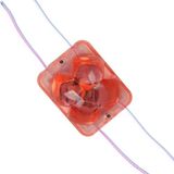 Powermaster (20 Adet) PM-14712 12 Volt 2 Watt Kırmızı Yanıp Sönen Çakar 4333-3030 Modül Led 43x33x28mm