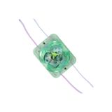 Powermaster (20 Adet) PM-14714 12 Volt 2 Watt Yeşil Yanıp Sönen Çakar 4333-3030 Modül Led 43x33x28mm