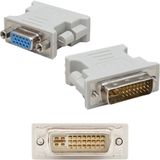 Powermaster 24+5 Pin DVI Erkek VGA Dişi Çevirici