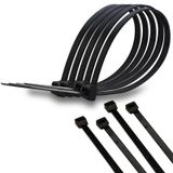 POWERMASTER 25 CM KABLO BAĞI SİYAH (100'LÜ PAKET) 3.6X250