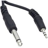 Powermaster 3.5 Mm Stereo Erkek 6.3 Mm Mono Erkek 3 Metre Kablo Jack Bilgisayar Ve Ses Sistemi Kablosu