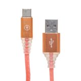 Powermaster 3 Amper Örgülü Rgb Işıklı Type-c Usb Data Kablosu 1 Metre