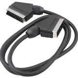 Powermaster 3 mt 7 mm Siyah Poşetli Scart Kablo