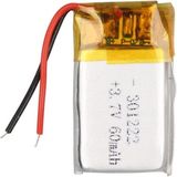 Powermaster 301222 3.7V 60Mah Lityum Polimer (Li-Po) Batarya Ciklet Pil