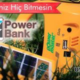 Powermaster 33399 Tek Panelli Şarjlı Solar Aydınlatma Seti