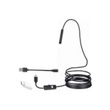 Powermaster 3in1 Micro Usb Type C Pc 8 Mm Işıklı 5 Metre Endeskop Yılan Kamera