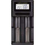 Powermaster 4.2 Volt 2 X 0.5 Amper Pil Şarj Cihazı Li-on Pil Şarj Aleti Aa Aaa Ni-mh 26650 18650 18350 17500