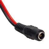 Powermaster 5.5*2.1 Dişi Kablo 20 Cm ( Adaptör Fişi Dişi Kablolu)