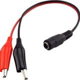 Powermaster 5.5x2.5mm Dişi To Krokodil Çevirici 25CM Kablo PM-22974