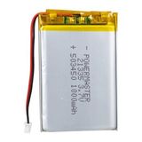 Powermaster 503450 3.7 Volt 1000 Mah Lityum Polimer Pil - Çok Renkli