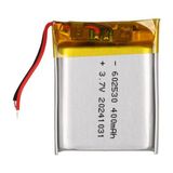 Powermaster 602530 3.7V 400 Mah Lityum Polimer Li-Po Batarya Ciklet Pil