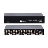 Powermaster 8 Port Video Audio Splitter Video Çoklayıcı