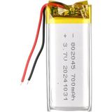 Powermaster 802045 3.7V 700Mah Lityum Polimer (Li-Po) Batarya Ciklet Pil