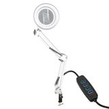 Powermaster 8606C-D 220 Volt 3 Dıopter 64 Ledlı 155Mm Masaustu Akrobat Buyutec