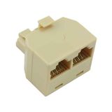 Powermaster 8P8C RJ 45 1 Erkek 2 Dişi Çevirici