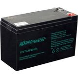 Powermaster Akü 12 Volt 7 Amper Powermaster ( 150 x 65 x 90 mm )