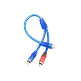Powermaster Anfi Y RCA Kablo 1 Dişi 2 Erkek 25 Cm Silikon Kablo