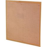 Powermaster Bakır Plaket Delikli 100x100 mm - Renkli
