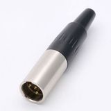 Powermaster Canon Mini 3 Pin Erkek Jack Fiş