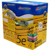 Powermaster Cat5 305 Metre Ethernet Network Kablosu Siyah